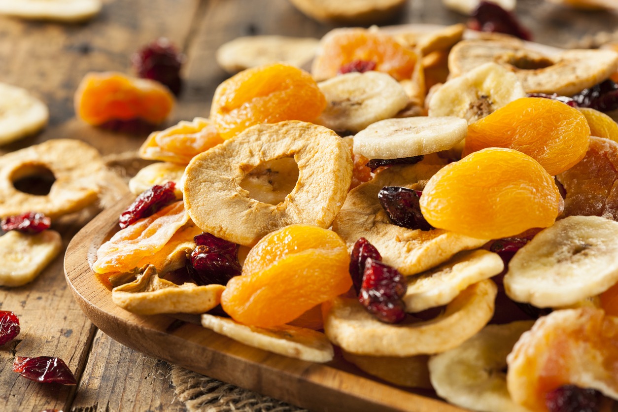 assorted dried fruit