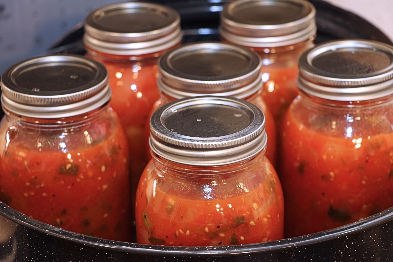 homemade canned tomatoes