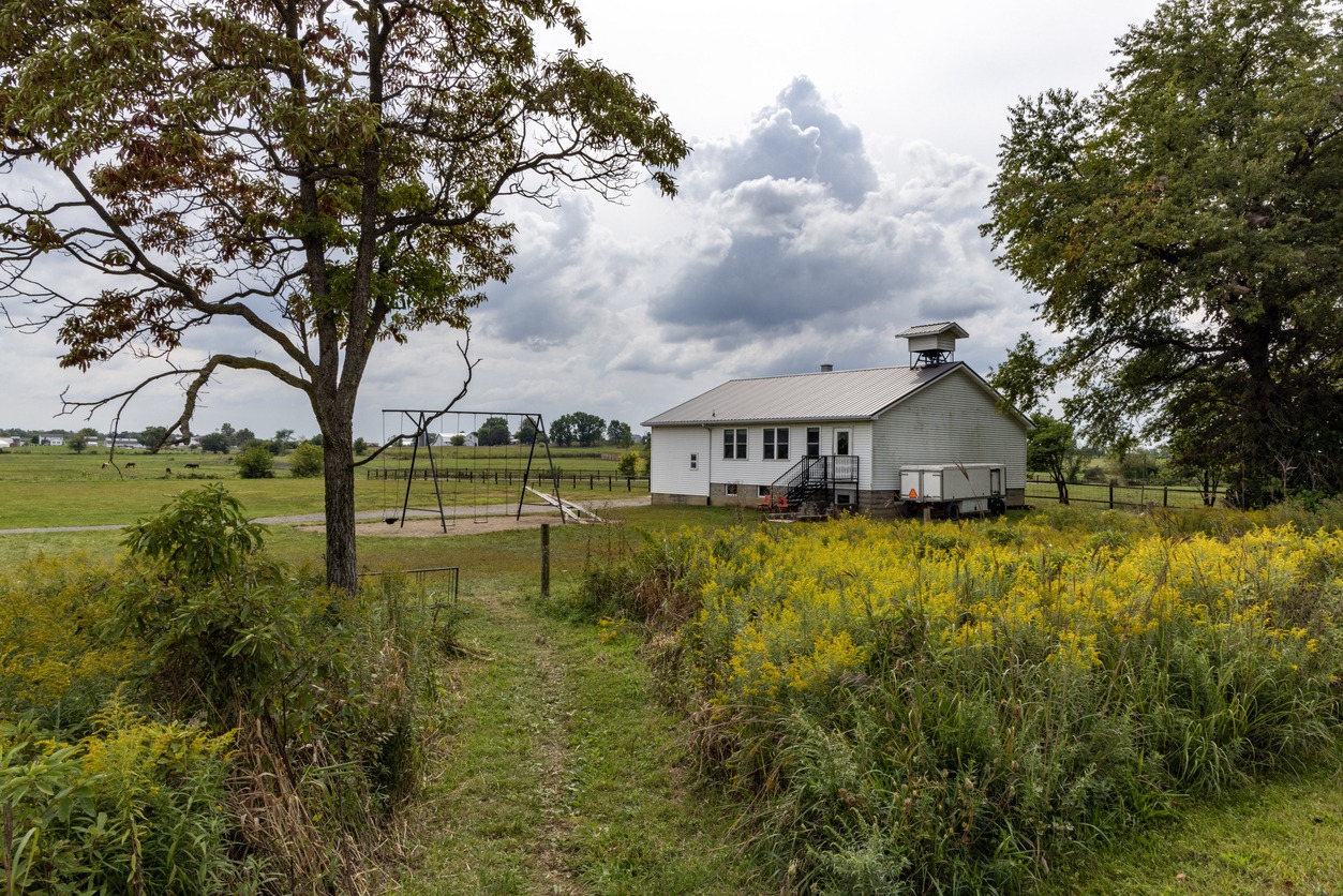 Amish One Room Schoolhouse
