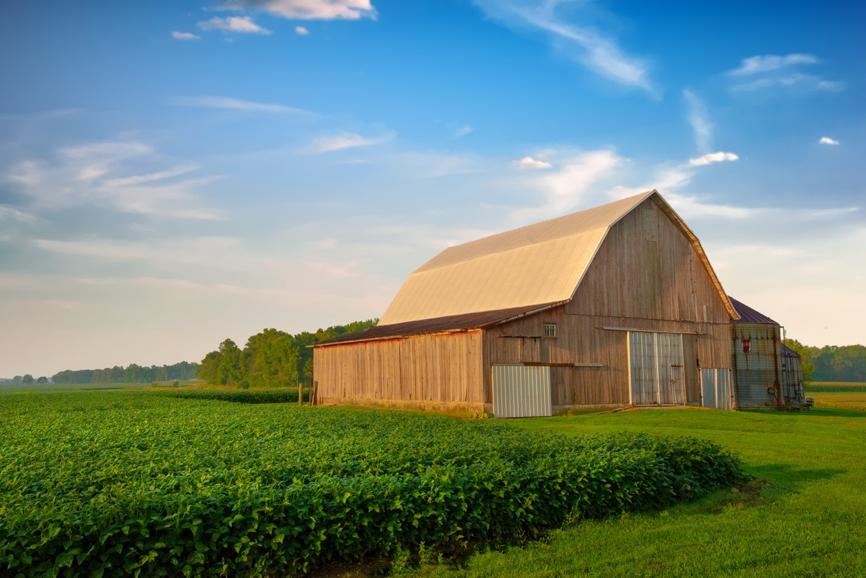 Old Weathered Barn-Howard County,Indiana