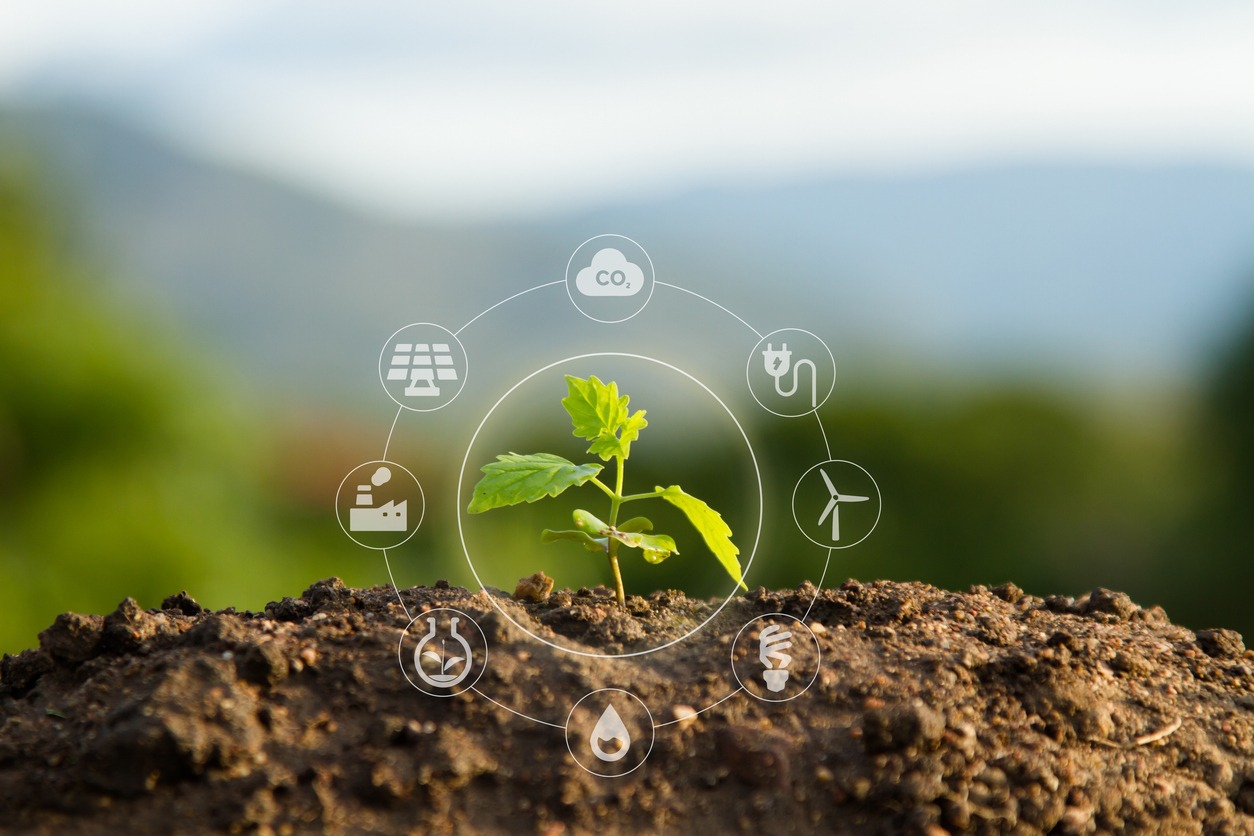 Solution of Air and Environment pollution concept
