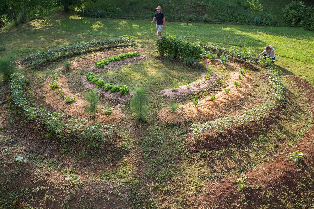 Keyhole and Mandala Gardens