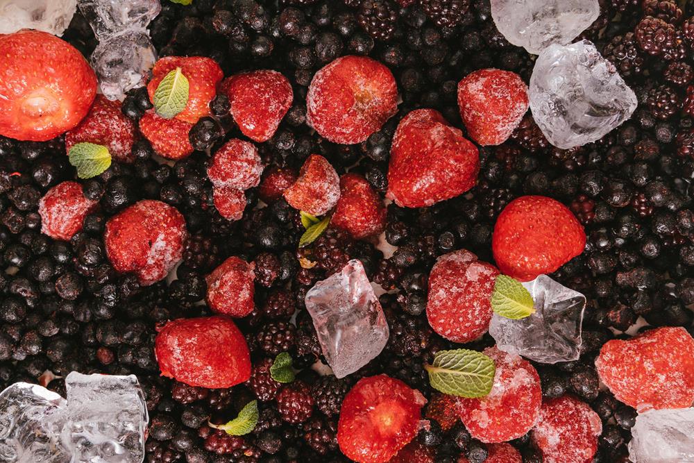 Frozen berries