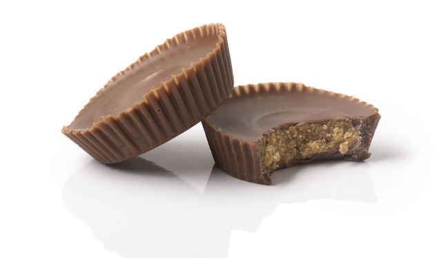 Two peanut butter cups