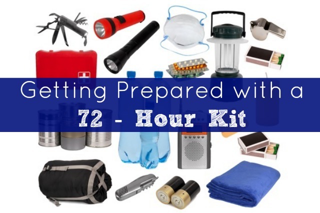 72-Hour Kit – Getting Prepared