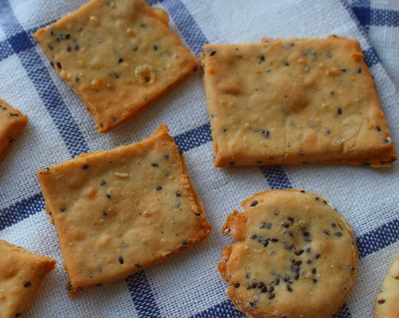Homemade Crackers – Parmesan Oregano
